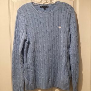 Brooks Brothers corded sweater size large